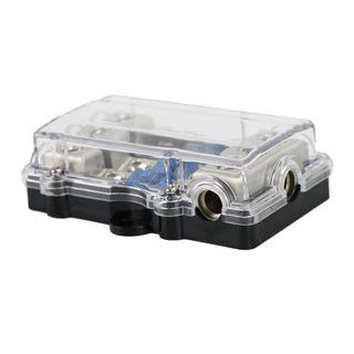 2/3 Way Mini ANL Blade Fuse Holder Stereo Audio 0 4 8 Gauge Distribution Block