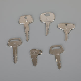 Heavy Construction Equipment Operator 35 Ignition Key Set For Case JD Komatsu