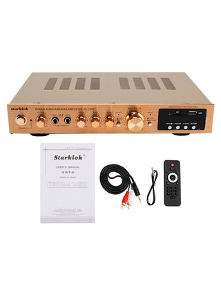 2000W 5CH Amplifiers Amplificador HiFi Stereo AV Surround Amplifier FM Theater