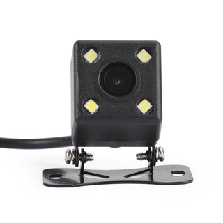 Car Backup Camera Rear View Reverse 170 Degrees Waterproof 4 LED CCD Night View