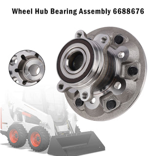 6688676 For Bobcat Wheel Hub Bearing Assembly Toolcat 5600 5610 UW56
