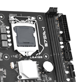 B75M-I LGA 1155 Mini-ITX Motherboard with M.2 NVMe/NGFF Slot, DDR3, SATA 3.0, USB 3.0, HDMI