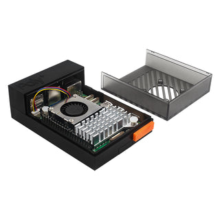 Raspberry Pi 5 POLY5+ Case Argon POLY 5+ Box with PWM Cooling Fan ABS Material