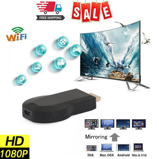 HD M9 Plus Media Player TV Cast Stick WIFI Display Dongle Streamer