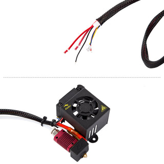 Full Assembled Extruder Kits Air Connections Nozzle for Ender 3/Ender 3 Pro