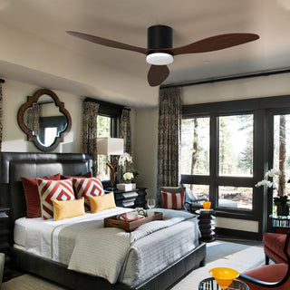 52 Inch Low Profile Ceiling Fan with Remote/App Control