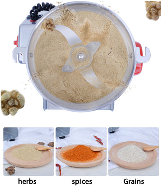700g Electric Grain Grinder – High-Speed Herb & Cereal Mill with Durable Stainless Steel Design
