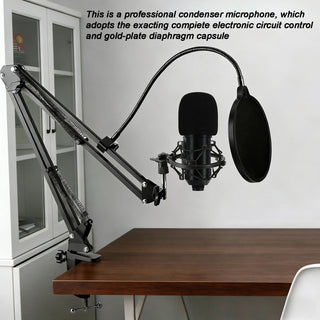 BM800 USB Condenser Microphone for PC Studio Microphone Kit Streaming Gaming