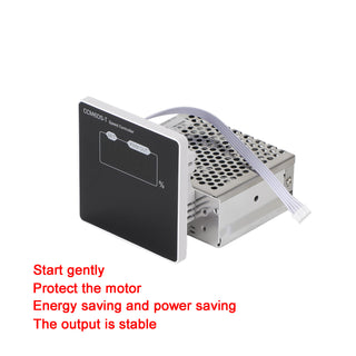 DC 12-80V 30A PWM Motor Speed Controller Digital Display Soft Start Delay Stop
