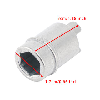 WP2220457 Refrigerator Ice Crusher Coupler + WP2220458 Coupling For Whirlpool