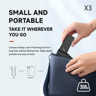 Rechargeable Turbo Fan Portable Air Blower High-Speed Air Duster