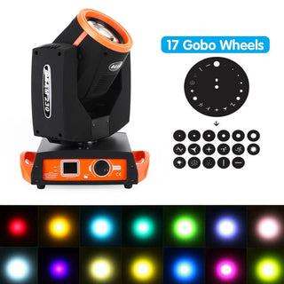 Stage Lighting Moving Head Light 230W 7R Beam Zoom Sharpy 8 Prism DMX  Disco Show