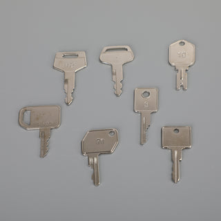 Heavy Construction Equipment Operator 35 Ignition Key Set For Case JD Komatsu