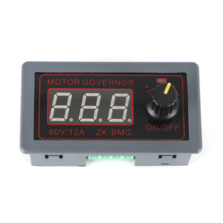 12V 24V 60V Voltage Regulator Dc Motor Speed Controller PWM 500W LED Display 12A