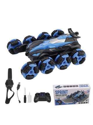 Gesture Sensing Remote Control Cars ransform Drift Off Road Vehicle for Boys Age 6-14 Year Old Cool 8 Wheels Hand Controlled rc Stunt Car Toys