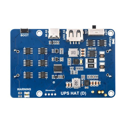 UPS HAT (D) Kit For Raspberry Pi 5V Uninterruptible Power Supply Module Generic