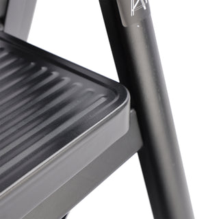 Ultralight Slimline 3 Step Ladder Folding  Stool Step Stool for Home with Non-Slip Feet
