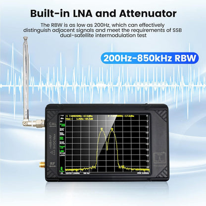 4" LCD Touch For TinySA ULTRA Handheld Tiny Spectrum Analyzer 100K-5.3GHz Generic