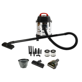 18L Handheld Ash Vacuum Cleaner,Pellet Stove Vacuum,16-18kpa Powerful Suction,Stainless Steel Canister,Dust Remove,For Home Office,Carpet Floors&Pet Hair