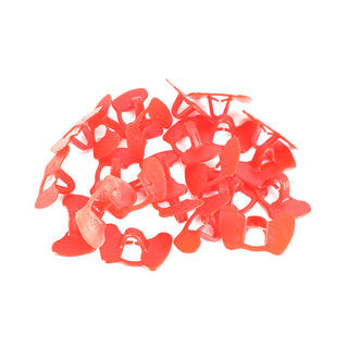 24Pcs Peepers+Pliers Chicken Glasses Poultry Blinders Spectacles Anti-PeckingF