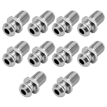 10Pcs CAT50 45° 1.140" Pull Stud Coolant Thru Retention Knob For Mazak