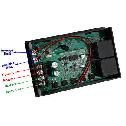 LCD Smart Display 60A PWM DC Motor Speed Controller Remote Control Adjustable Generic