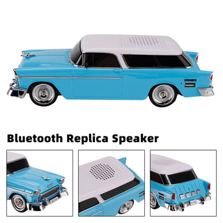 WS-1955 Bluetooth Replica Speaker Retro Speaker Car Design HD Sound TWS FM Radio