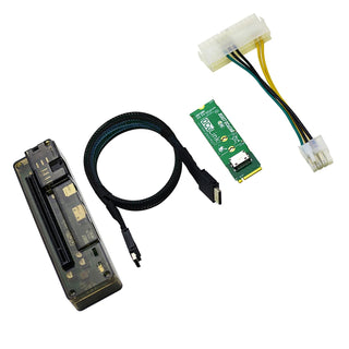 EXP GDC OCuLink Dock PCIe 4.0 x4 Mini External Card Adapter M.2 Mkey to OCuLink
