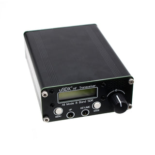 8-Band USDX+ HF Transceiver HF Ham Radio QRP CW Transceiver 3W-5W All Mode