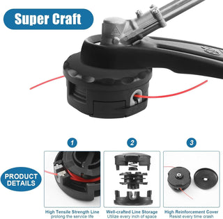 Z String Bump Feed Head for Echo SRM-225 230 210 – Fast Reload