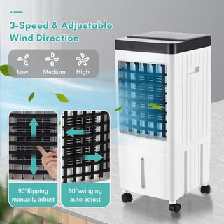 1177 CFM Indoor Portable Direct Evaporative Cooler