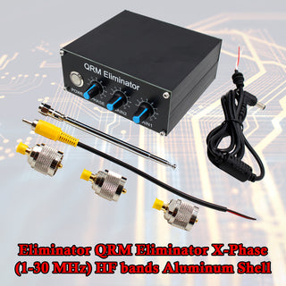 Upgraded Eliminator QRM Eliminator X-Phase (1-30 MHz) HF bands Aluminum Shell
