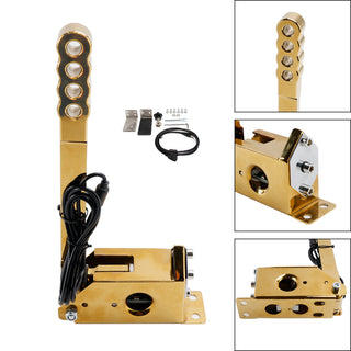For Racing Games G25/G27/G29/T300 For Assetto PC 14Bit SIM USB Handbrake Gold