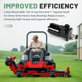 TE0230FS250AAFA Wheel Motor Fit for Exmark Turf Tracer & Viking Mower