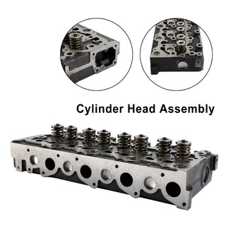 For Kubota V2203 Engine Complete Cylinder Head V2203T V2203E V2203B