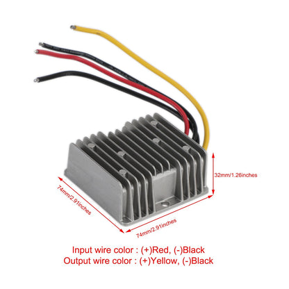 WaterProof 12V/24V to 5V 30A 150W Step Down DC/DC Power Converter Regulator Generic