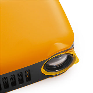 A2000 Mini Portable Projector LCD 800 lumen Projectors Home Theater Yel US Plug