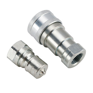 3/8" NPT ISO 7241-B Quick Disconnect Hydraulic Couplings / Couplers