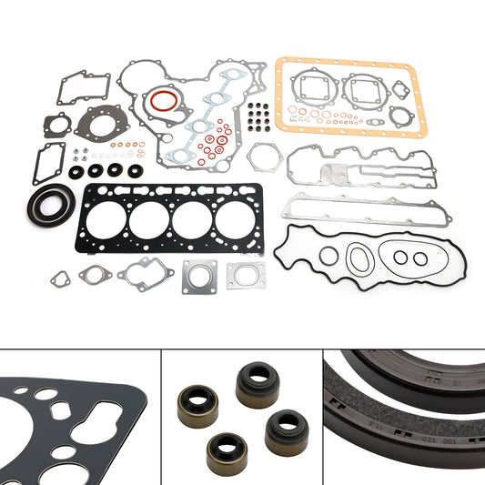 Fits For Kubota V3300 Engine Complete Cylinder Head Gasket Kit Set