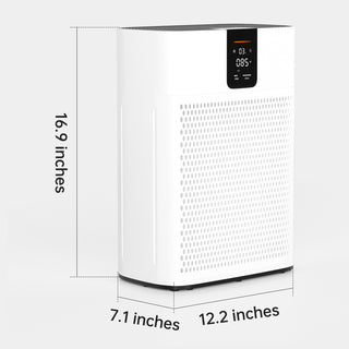 HEPA Air Purifier 15dB Quiet Sleep Mode Smart Air Purifiers for Pet Hair