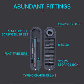 Mini Electric Screwdriver Rechargeable Electric Screwdriver
