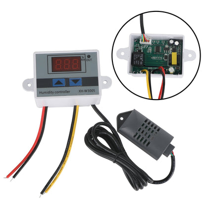 XH-W3005 Dc 12V 120W Led Digital Humidity Controller Hygrometer Switch Sensor Generic