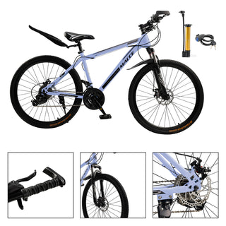 26-Inch Mountain Bike for Adults – Dual Disc Brakes MTB Bicycle for Trail & Outdoor Riding