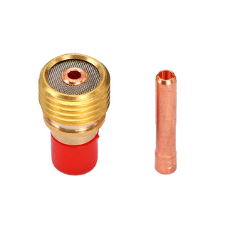 7pcs TIG Welding Torch Stubby Gas Lens  Glass Cup Kit For WP-9/20/25