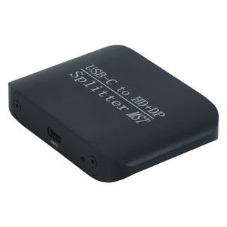 Type-C to HDMI+DP Laptop Splitter MST Two-Screen Display One Input Two Output