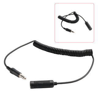 7.1mm Plug Extension Cable Tactical Headphone for TAC-SKY U-92A/U to U-174/U
