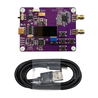 6GHz RF Signal Generator 23.5-6000MHz Keypad Version Oled Screen Display HMC833