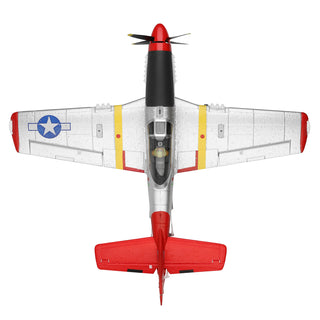 XK A280 P-51 RC Airplane Fighter 4CH 3D/6G Fixed Wing Brushless Motor