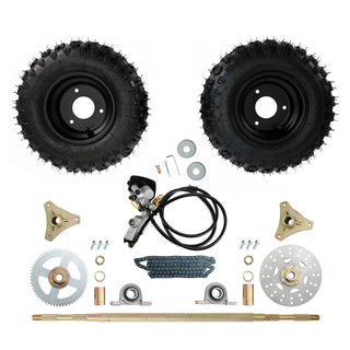 Various ATV Quad Go Kart Rear Live Axle Kit Sprocket Brake Wheel