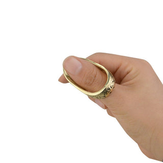 Archery 22mm Copper Thumb Ring Finger Guard Bow Hunting Gear